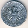 Austrian Schilling - 5 Groschen - Austria - 1983 - Zinc - KM# 2875 - 18,86 mm - Obv: Imperial Eagle with Austrian shield on breast, holding hammer and sickle. - 0